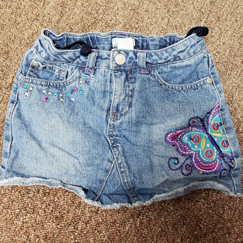 Girls small Jean skirt